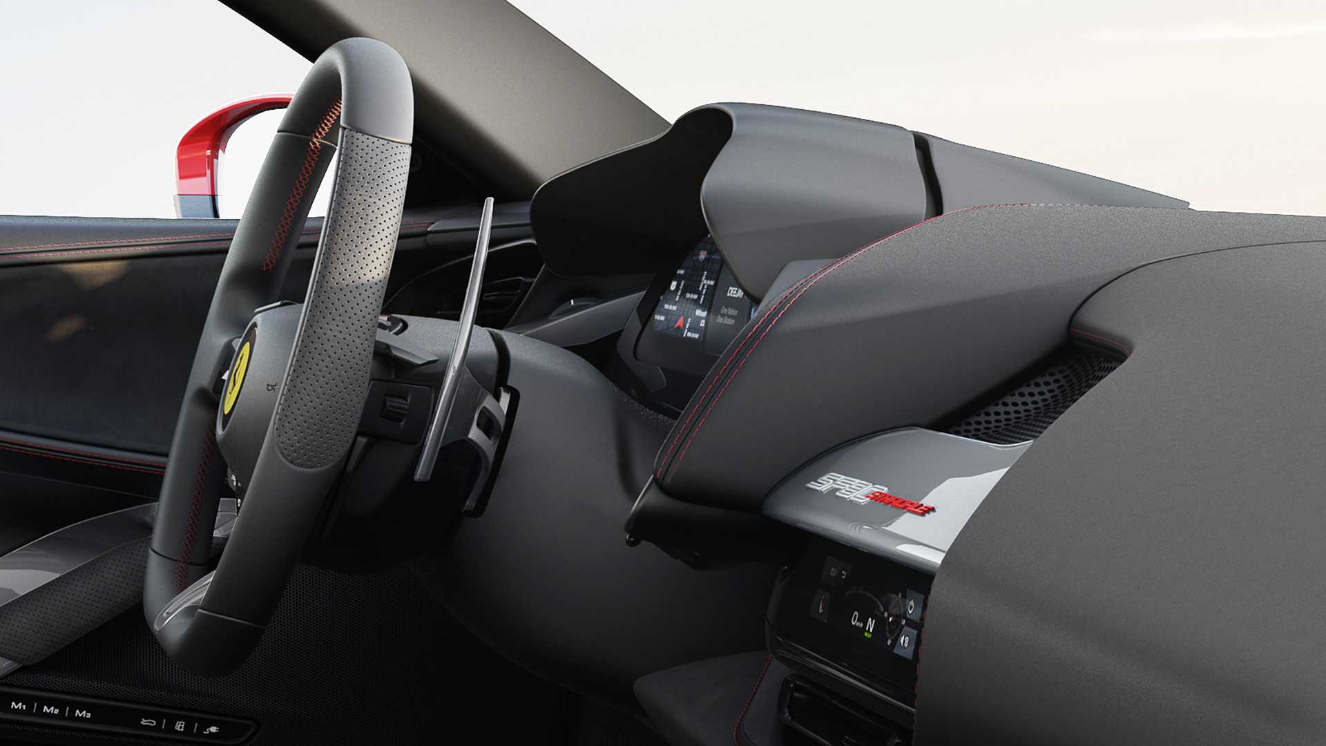 2020 Ferrari SF90 Stradale Interior Steering Wheel Wallpapers #66 of 70