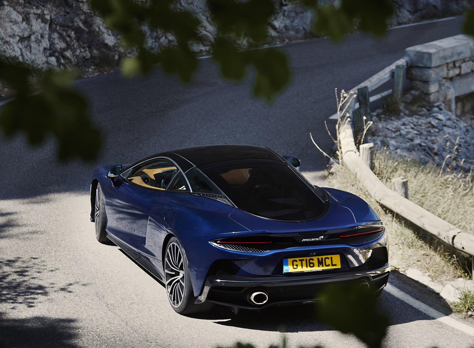 2020 McLaren GT (Color: Namaka Blue) Rear Wallpapers #6 of 117