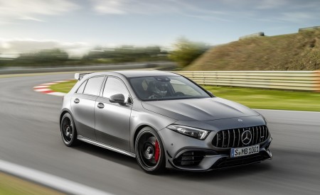 2020 Mercedes-AMG A 45 S 4MATIC+ Front Wallpapers 450x275 (52)