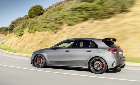 2020 Mercedes-AMG A 45 S 4MATIC+ Side Wallpapers 450x275 (57)
