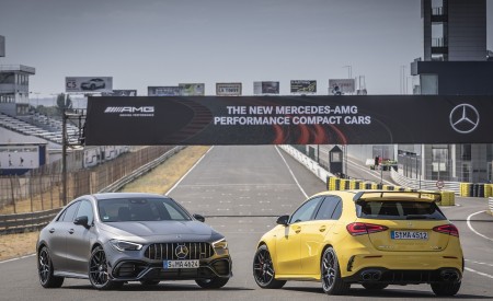 2020 Mercedes-AMG A 45 S 4MATIC+ and CLA 45 AMG Wallpapers 450x275 (21)