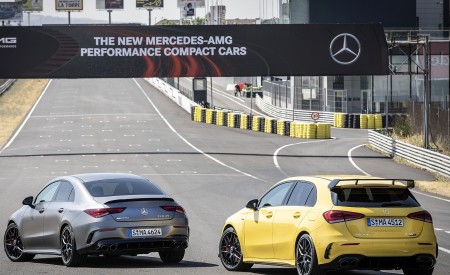 2020 Mercedes-AMG A 45 S 4MATIC+ and CLA 45 AMG Wallpapers 450x275 (22)
