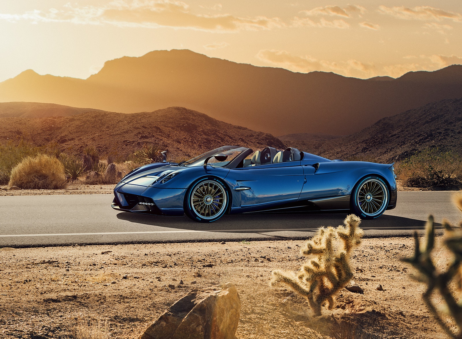 2018 Pagani Huayra Roadster Front Three-Quarter Wallpapers #1 of 21