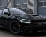 2019 Dodge Charger SRT Hellcat Octane Edition (Color: Pitch Black) Front Three-Quarter Wallpapers 150x120 (6)