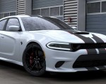 2019 Dodge Charger SRT Hellcat Octane Edition (Color: White Knuckle) Front Three-Quarter Wallpapers 150x120