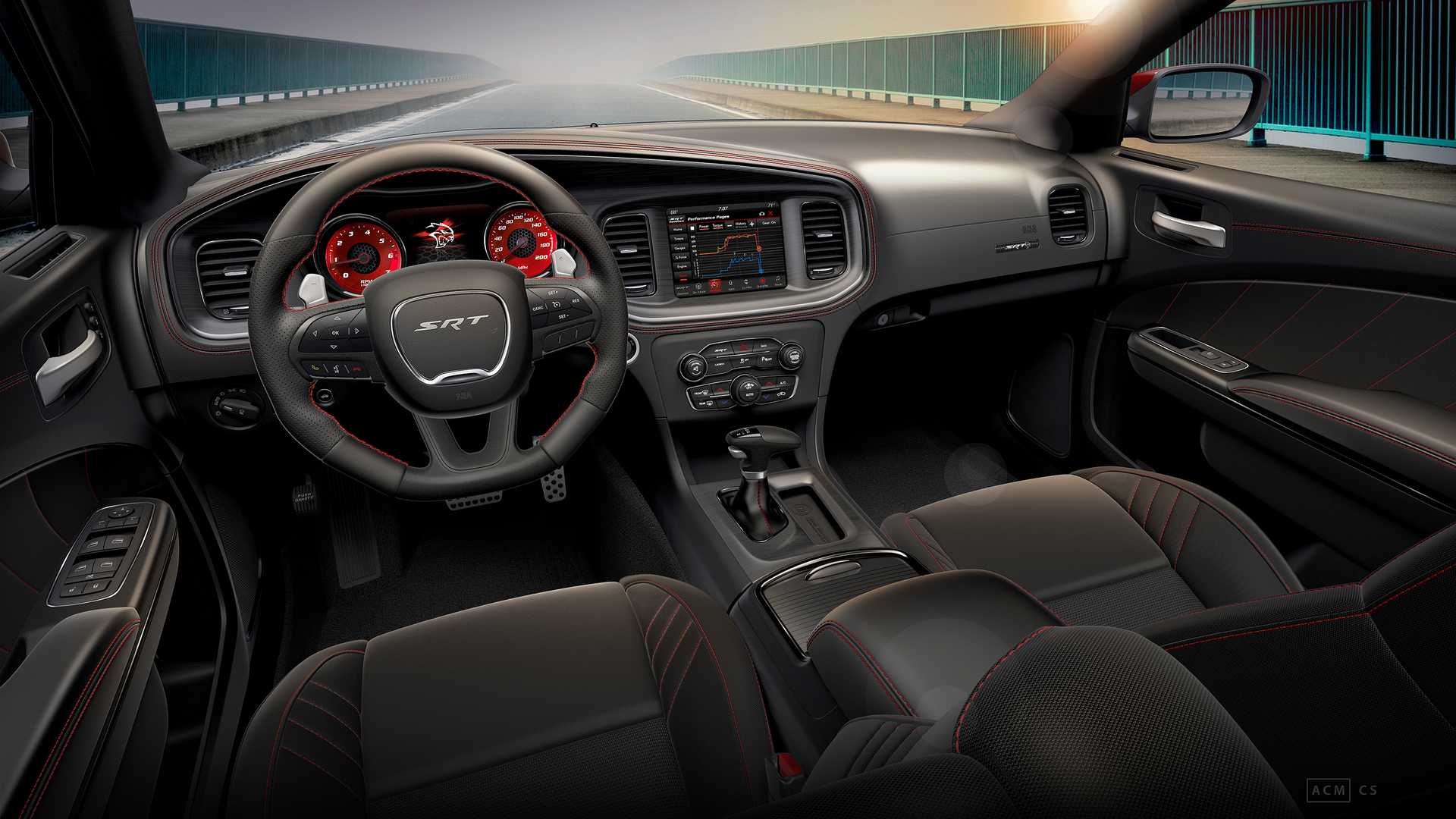 2019 Dodge Charger SRT Hellcat Octane Edition Interior Wallpapers (5)
