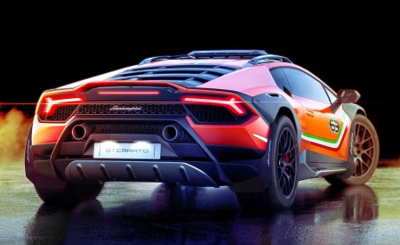 2019 Lamborghini Huracán Sterrato Concept Rear Wallpapers 450x275 (6)