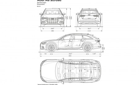 2020 Audi A6 allroad quattro Dimensions Wallpapers 450x275 (84)