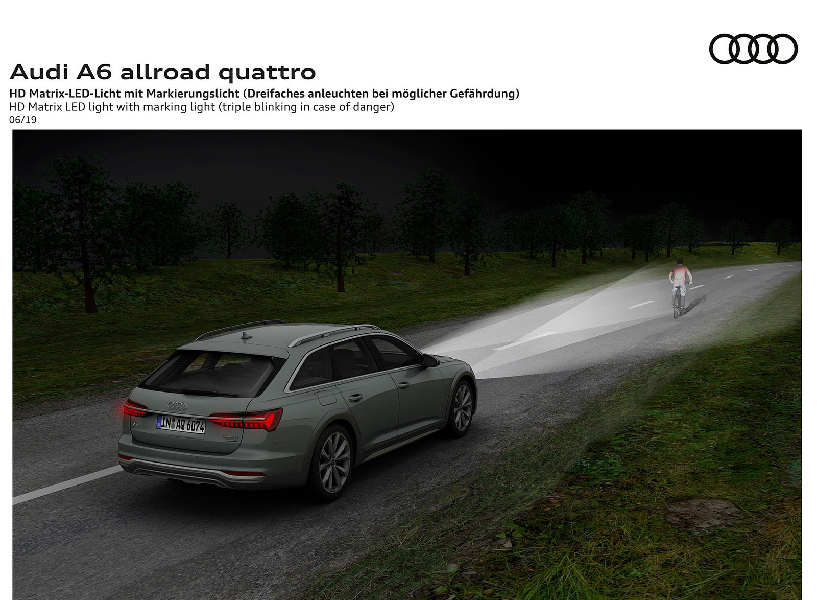 2020 Audi A6 allroad quattro HD Matrix LED Wallpapers #75 of 84