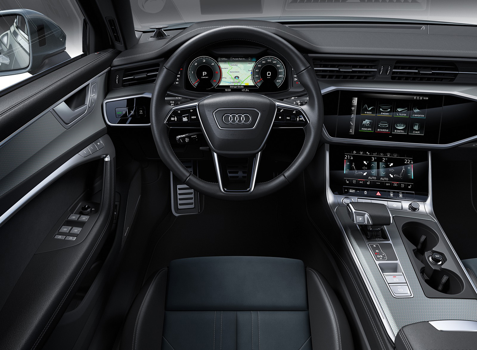 2020 Audi A6 allroad quattro Interior Cockpit Wallpapers #72 of 84