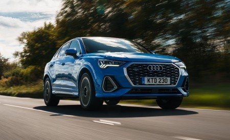 2020 Audi Q3 Sportback 45 TFSI quattro (UK-Spec) Front Three-Quarter Wallpapers 450x275 (5)