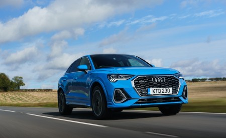 2020 Audi Q3 Sportback 45 TFSI quattro (UK-Spec) Front Three-Quarter Wallpapers 450x275 (6)