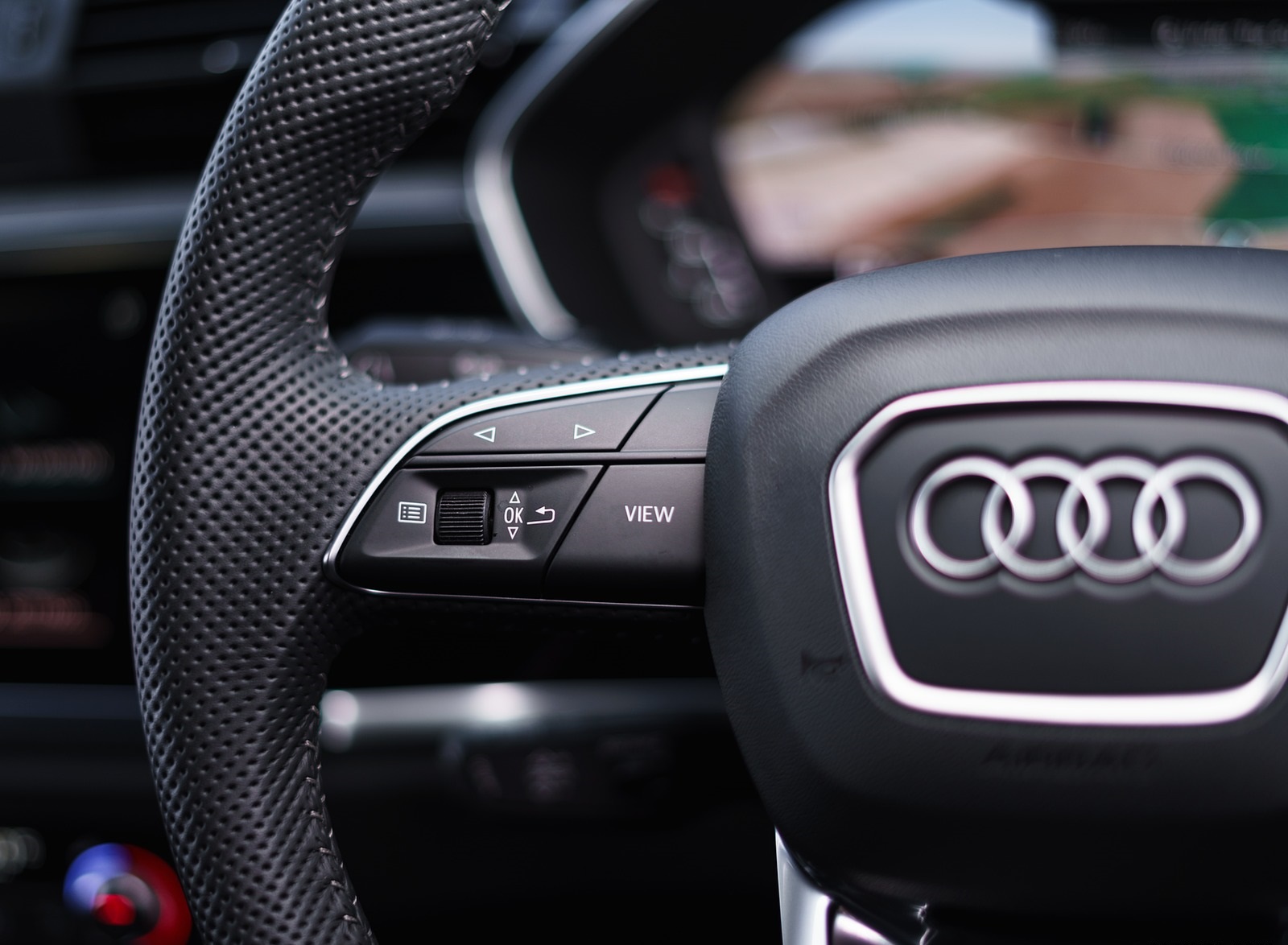 2020 Audi Q3 Sportback 45 TFSI quattro (UK-Spec) Interior Steering Wheel Wallpapers #82 of 285