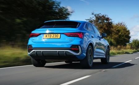 2020 Audi Q3 Sportback 45 TFSI quattro (UK-Spec) Rear Three-Quarter Wallpapers 450x275 (10)