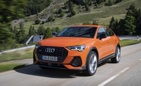 2020 Audi Q3 Sportback (Color: Pulse Orange) Front Three-Quarter Wallpapers 450x275 (213)