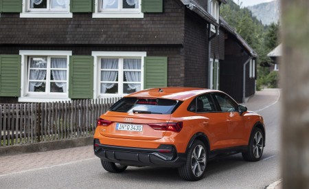 2020 Audi Q3 Sportback (Color: Pulse Orange) Rear Three-Quarter Wallpapers 450x275 (226)