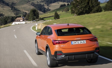2020 Audi Q3 Sportback (Color: Pulse Orange) Rear Three-Quarter Wallpapers 450x275 (218)