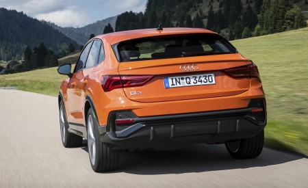 2020 Audi Q3 Sportback (Color: Pulse Orange) Rear Wallpapers 450x275 (219)