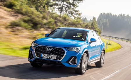 2020 Audi Q3 Sportback (Color: Turbo Blue) Front Three-Quarter Wallpapers 450x275 (181)