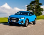 2020 Audi Q3 Sportback (Color: Turbo Blue) Front Three-Quarter Wallpapers 150x120