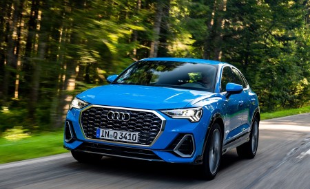 2020 Audi Q3 Sportback (Color: Turbo Blue) Front Wallpapers 450x275 (183)