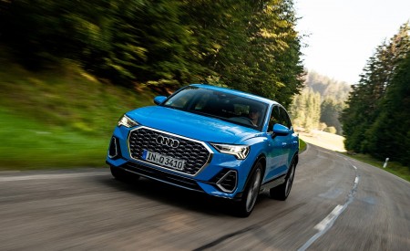 2020 Audi Q3 Sportback (Color: Turbo Blue) Front Wallpapers 450x275 (184)