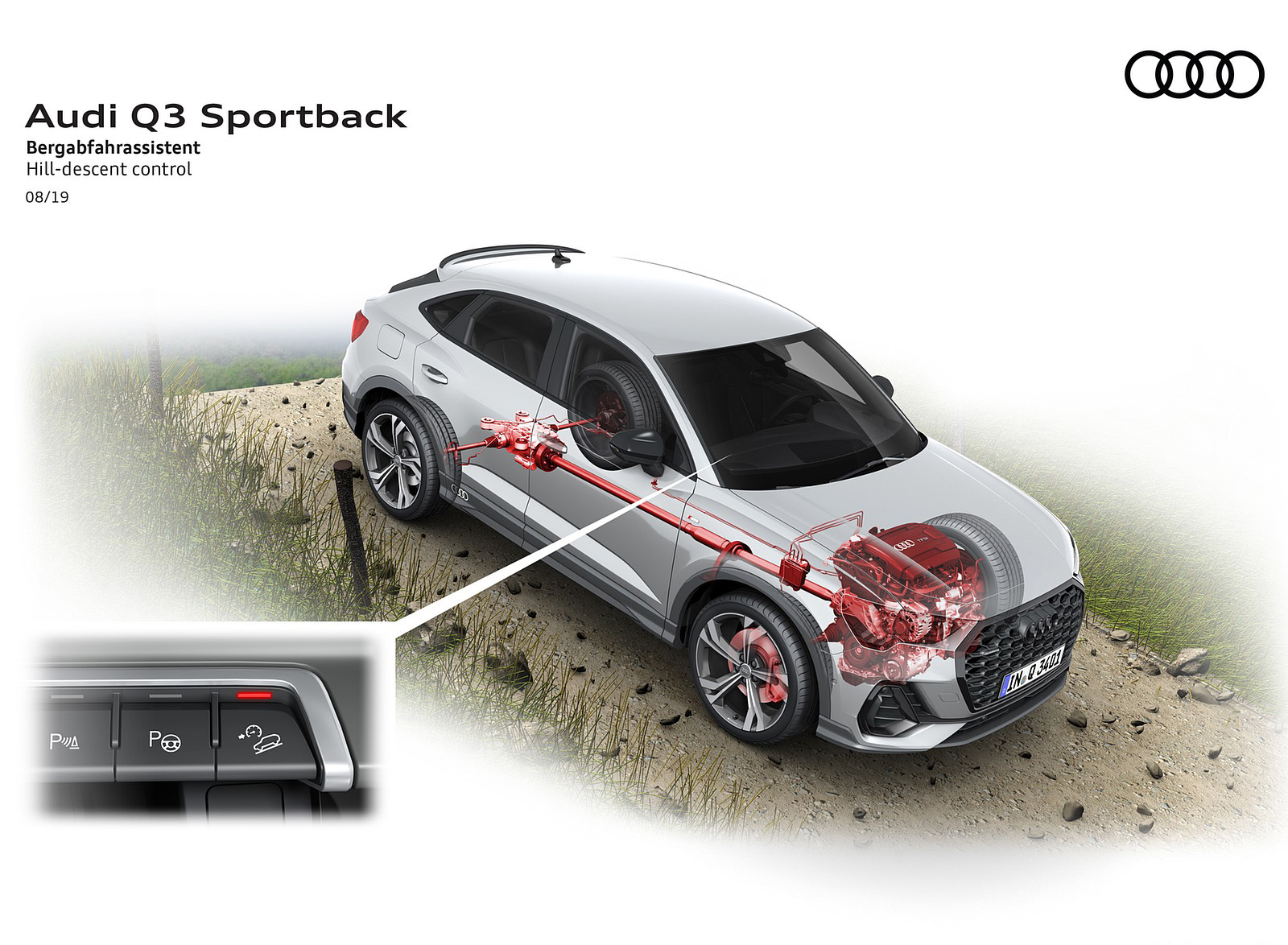 2020 Audi Q3 Sportback Hill-discent control Wallpapers #281 of 285