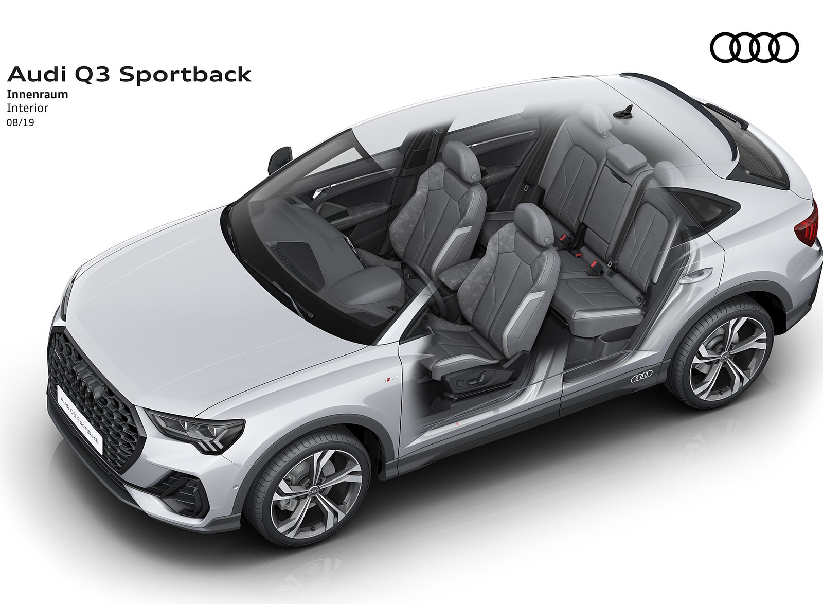 2020 Audi Q3 Sportback Interior Wallpapers #246 of 285