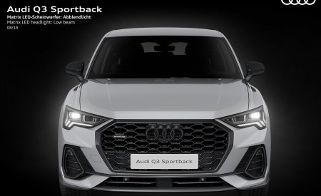2020 Audi Q3 Sportback Matrix LED headlight Low beam Wallpapers 450x275 (240)