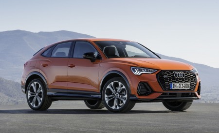 2020 Audi Q3 Sportback S line (Color: Pulse Orange) Front Three-Quarter Wallpapers 450x275 (116)