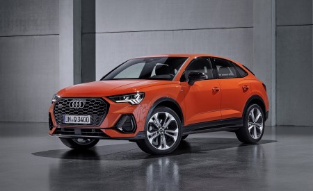 2020 Audi Q3 Sportback S line (Color: Pulse Orange) Front Three-Quarter Wallpapers 450x275 (128)