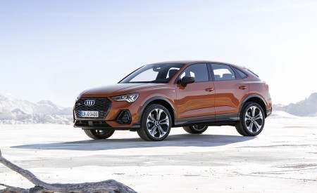 2020 Audi Q3 Sportback S line (Color: Pulse Orange) Front Three-Quarter Wallpapers 450x275 (119)