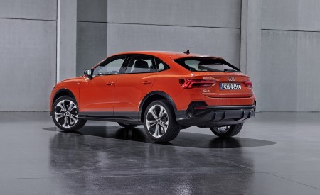 2020 Audi Q3 Sportback S line (Color: Pulse Orange) Rear Three-Quarter Wallpapers 450x275 (126)