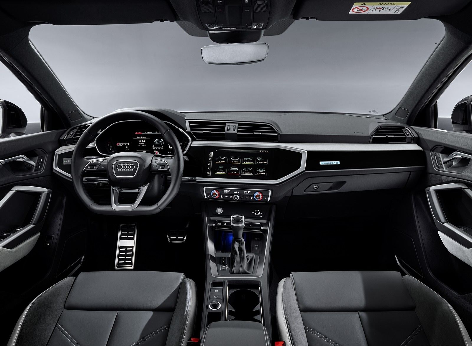 2020 Audi Q3 Sportback S line Interior Cockpit Wallpapers #167 of 285