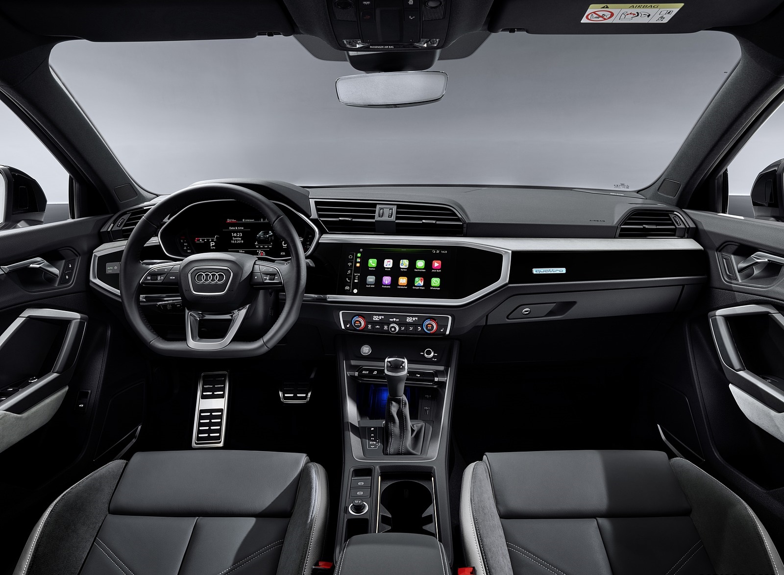 2020 Audi Q3 Sportback S line Interior Cockpit Wallpapers #166 of 285