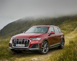 2020 Audi Q7 (Color: Matador Red) Front Three-Quarter Wallpapers 150x120