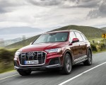 2020 Audi Q7 (Color: Matador Red) Front Three-Quarter Wallpapers 150x120