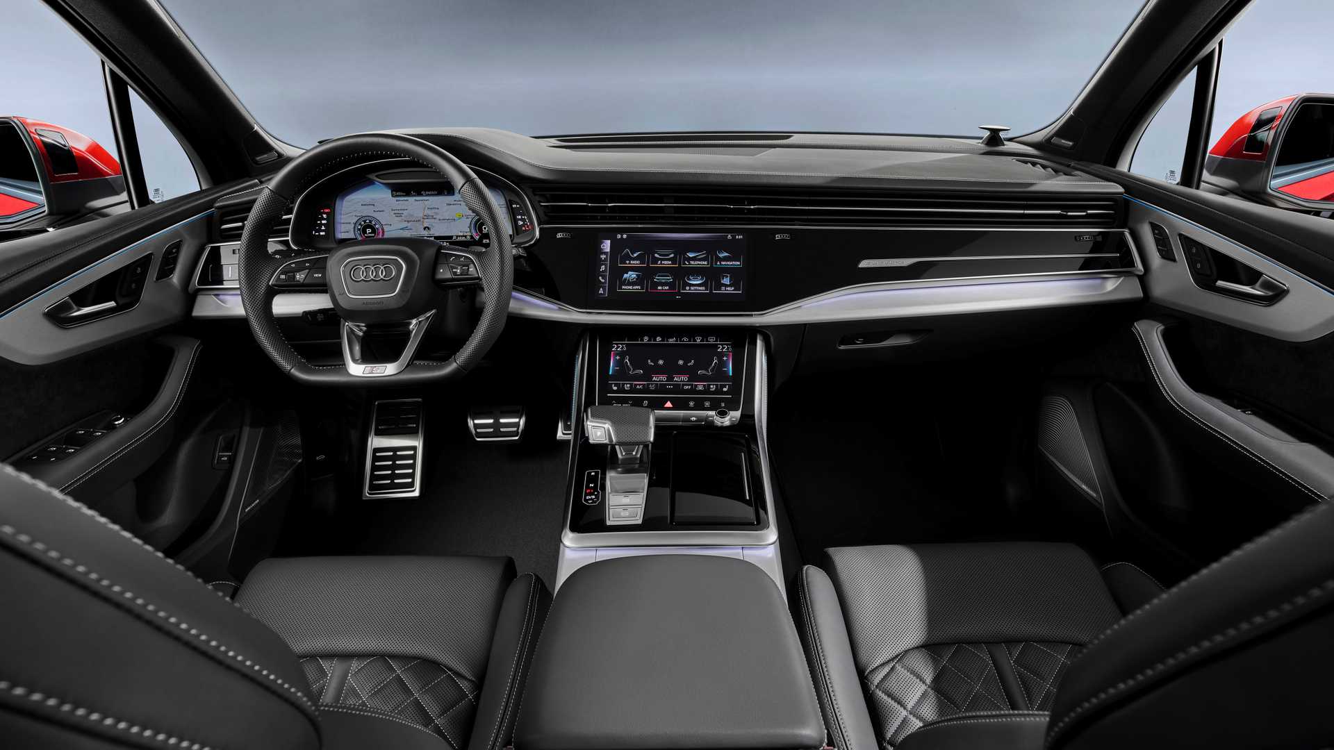2020 Audi Q7 Interior Cockpit Wallpapers #156 of 158