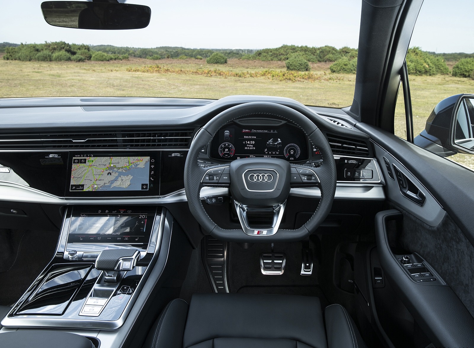2020 Audi Q7 (UK-Spec) Interior Cockpit Wallpapers #47 of 158