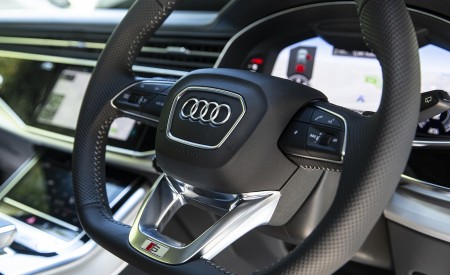 2020 Audi Q7 (UK-Spec) Interior Steering Wheel Wallpapers 450x275 (45)