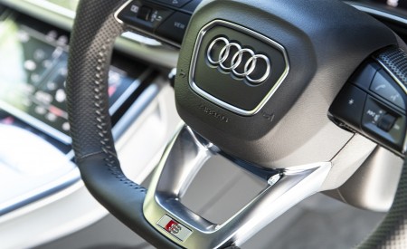 2020 Audi Q7 (UK-Spec) Interior Steering Wheel Wallpapers 450x275 (44)