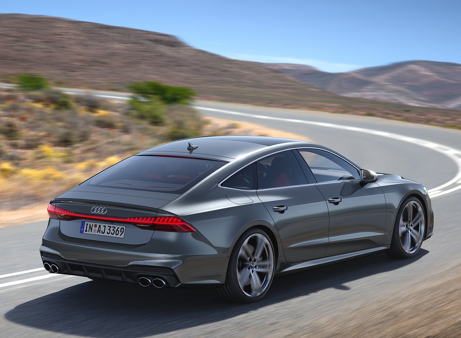 2020 Audi S7 Sportback TDI (Color: Daytona Grey) Rear Three-Quarter Wallpapers  #56 of 88