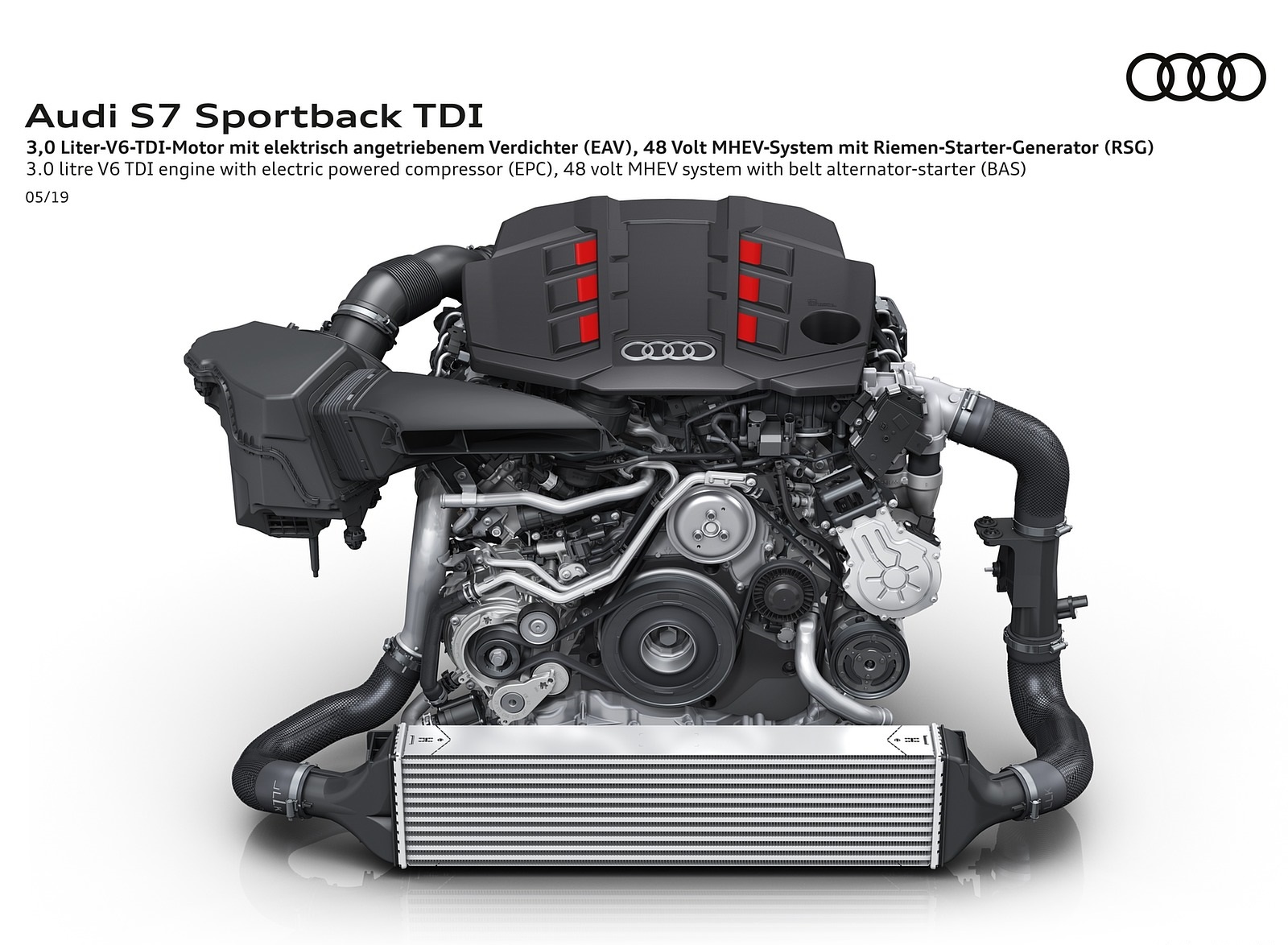 2020 Audi S7 Sportback TDI Engine Wallpapers #86 of 88