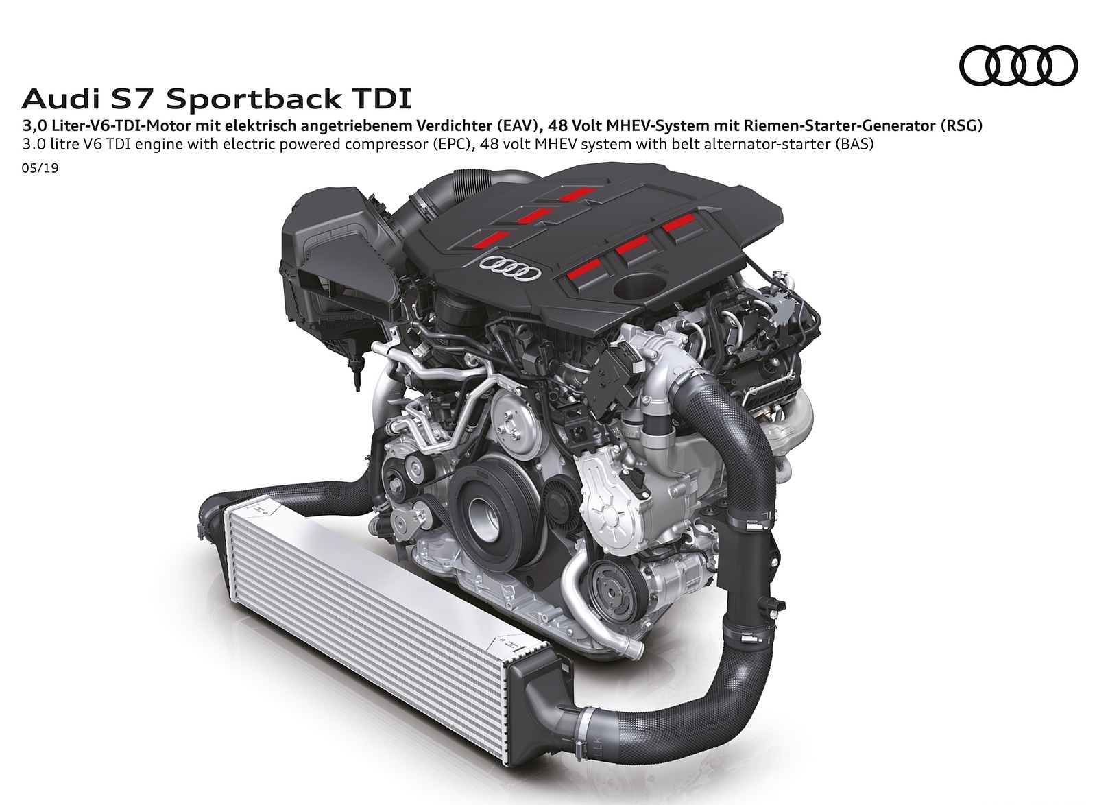 2020 Audi S7 Sportback TDI Engine Wallpapers #77 of 88
