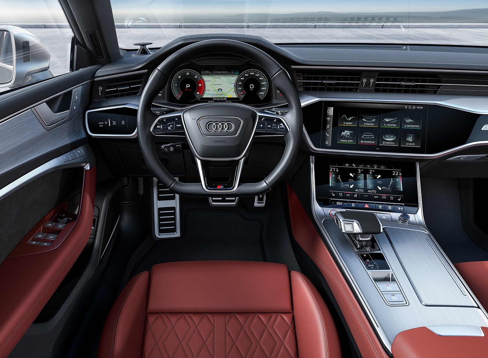2020 Audi S7 Sportback TDI Interior Cockpit Wallpapers #68 of 88