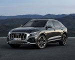 2020 Audi SQ8 TDI (Color: Daytona Gray) Front Three-Quarter Wallpapers 150x120