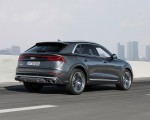 2020 Audi SQ8 TDI (Color: Daytona Gray) Rear Three-Quarter Wallpapers 150x120