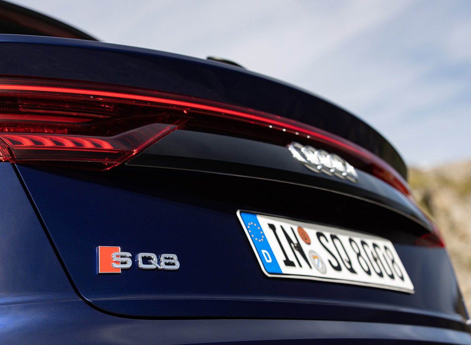 2020 Audi SQ8 TDI (Color: Navarra Blue) Detail Wallpapers #38 of 140