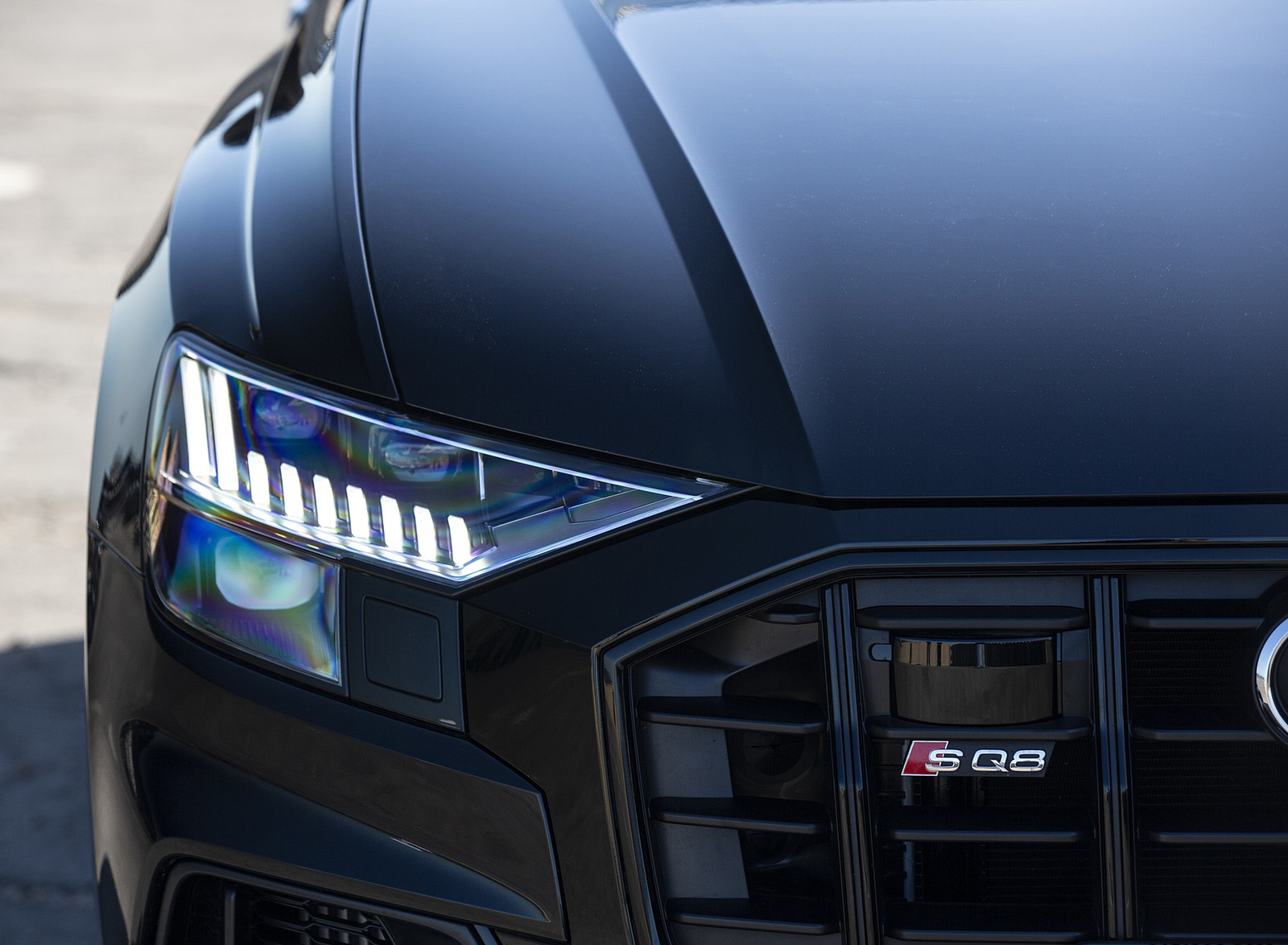 2020 Audi SQ8 TDI quattro (UK-Spec) Headlight Wallpapers #108 of 140