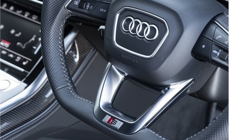 2020 Audi SQ8 TDI quattro (UK-Spec) Interior Steering Wheel Wallpapers 450x275 (125)